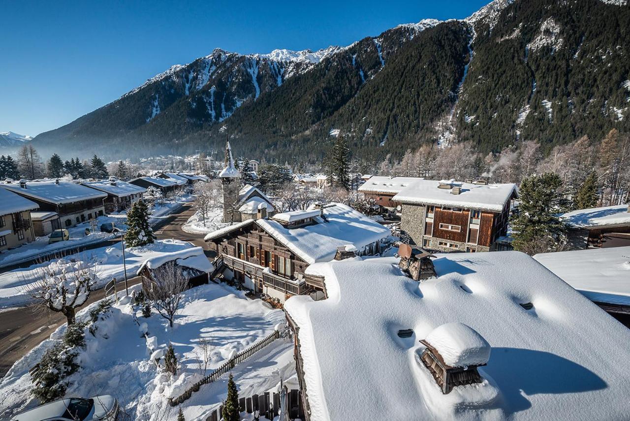 Eden Hotel, Apartments And Chalet Chamonix Les Praz Exterior foto