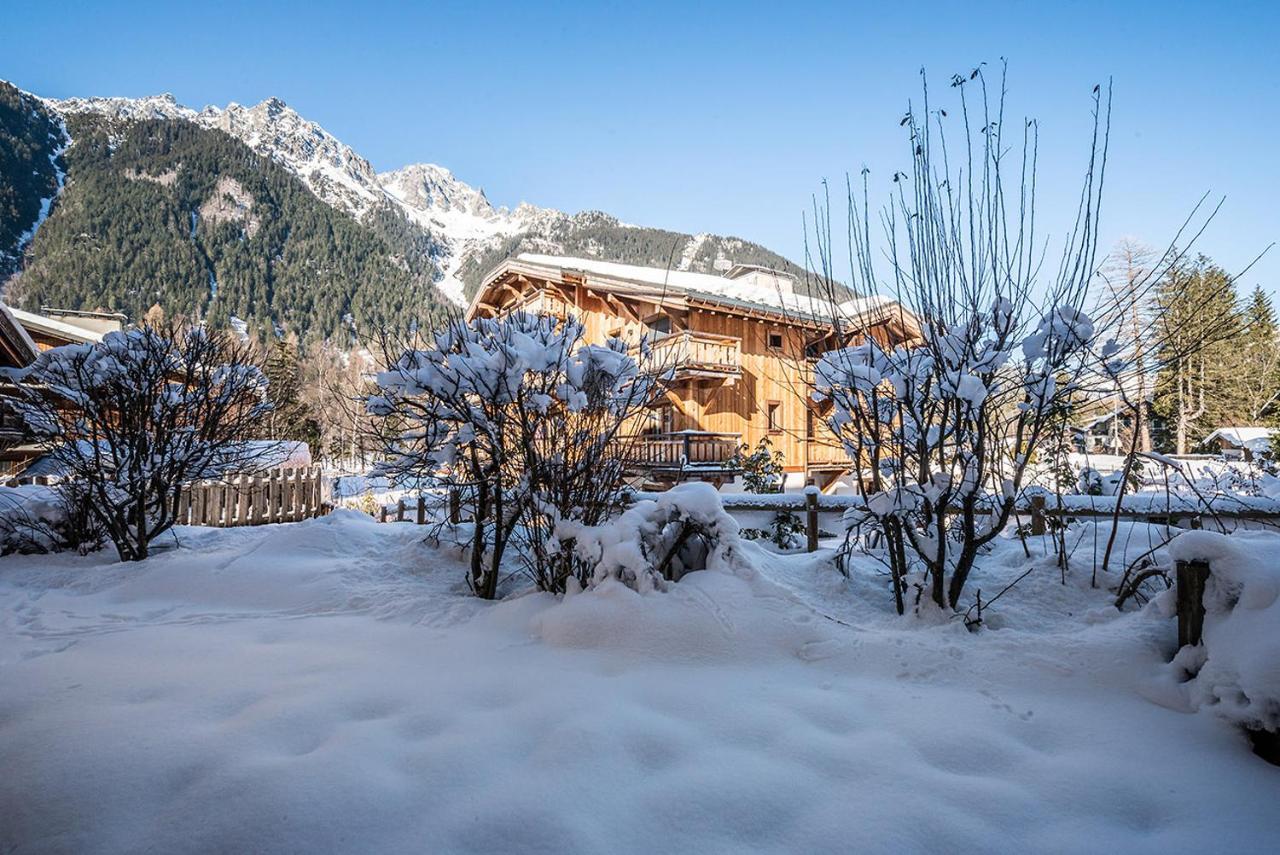 Eden Hotel, Apartments And Chalet Chamonix Les Praz Exterior foto